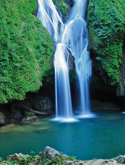 Vegas grande waterfall in Topes de Collante, Trinidad, Cuba