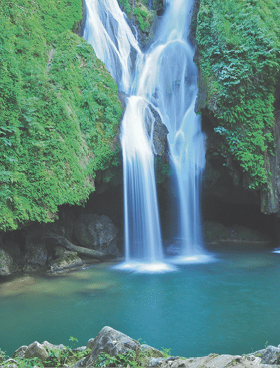 Vegas grande waterfall in Topes de Collante, Trinidad, Cuba