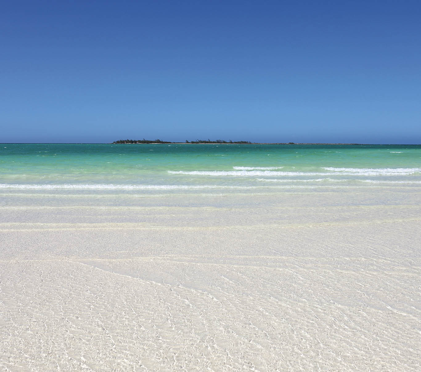 Beach Playa Pilar on Cayo Guillermo island, Cuba
