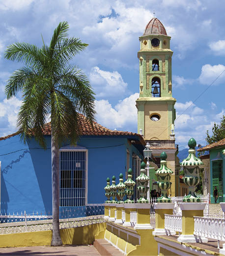 Sant sima Trinidad Cathedral in the old town, Trinidad, Cuba
